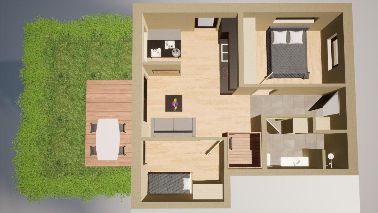 Black Forest Lodges - Gehobene Ferienwohnungen Mit Privatsaunas Tulfes Exterior photo